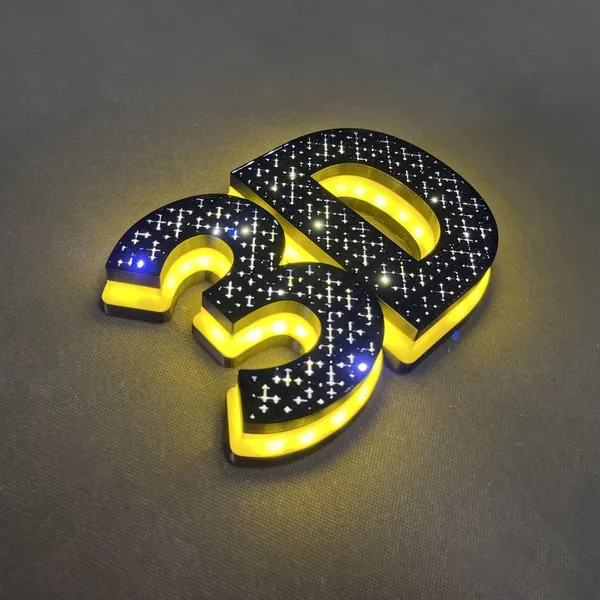 Letras 3D Block y Señalética Corporativa