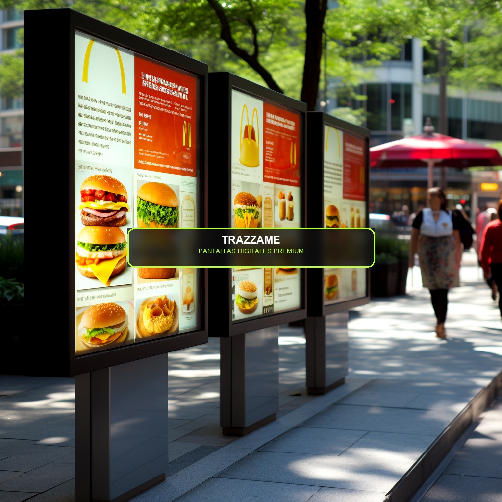Tótem Digital Publicitario con Pantalla LED Trazza.me